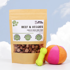 KD Freeze Dried Dog Food - Beef & Veggies 150g