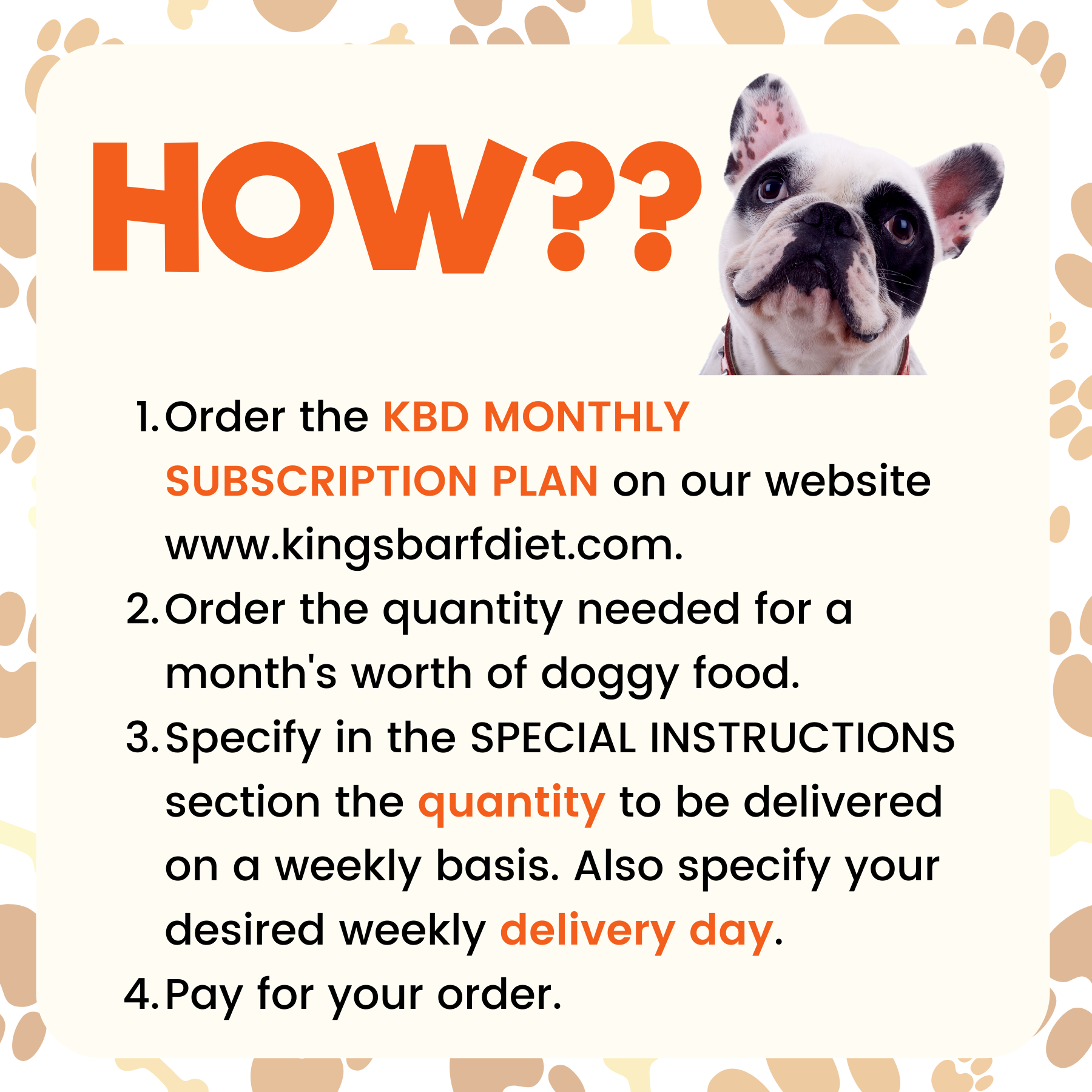 Monthly dog food 2024 subscription