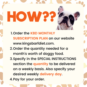 KBD Monthly Subscription Plan